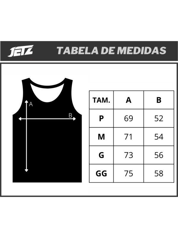 Regata Jetz Sports Black - Imagem 5